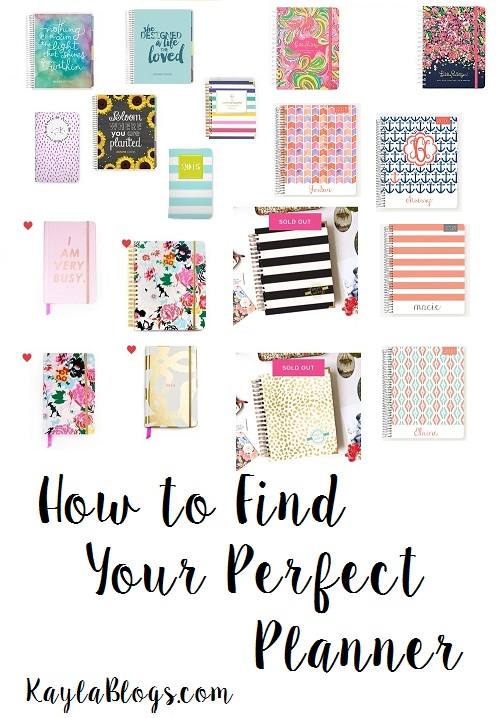 How to Find Your Perfect Planner