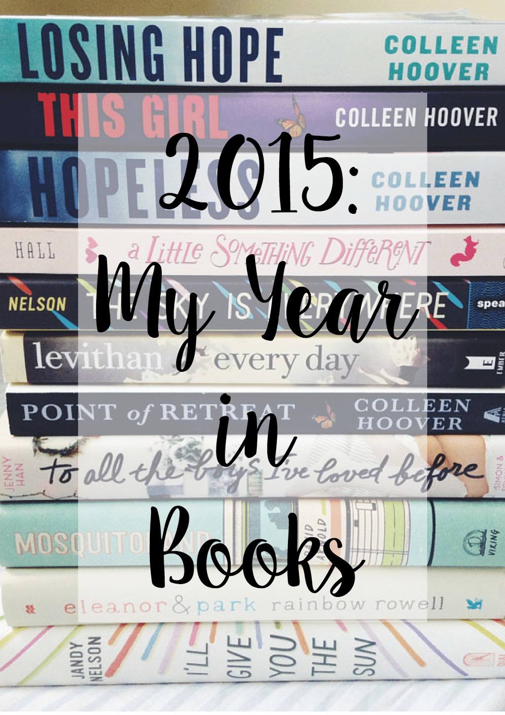 2015 My Year in Books - Kayla Blogs
