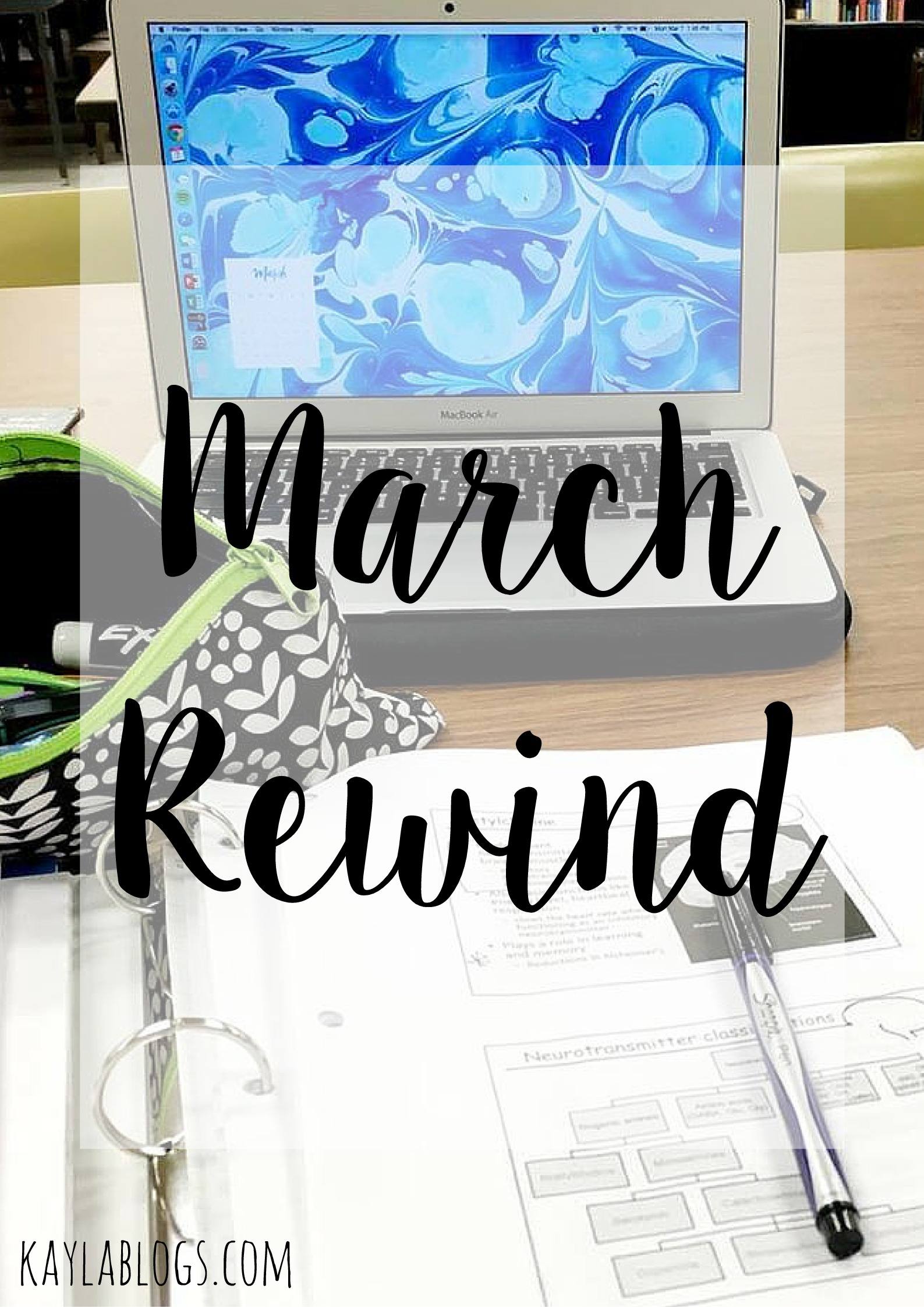 March 16 Rewind