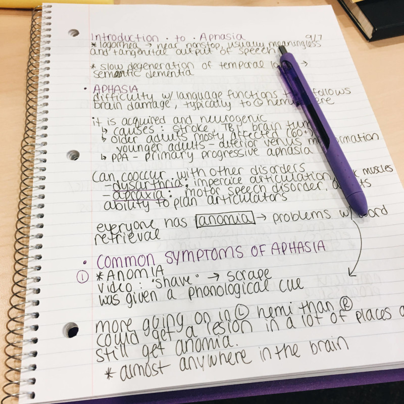 aphasia notes 