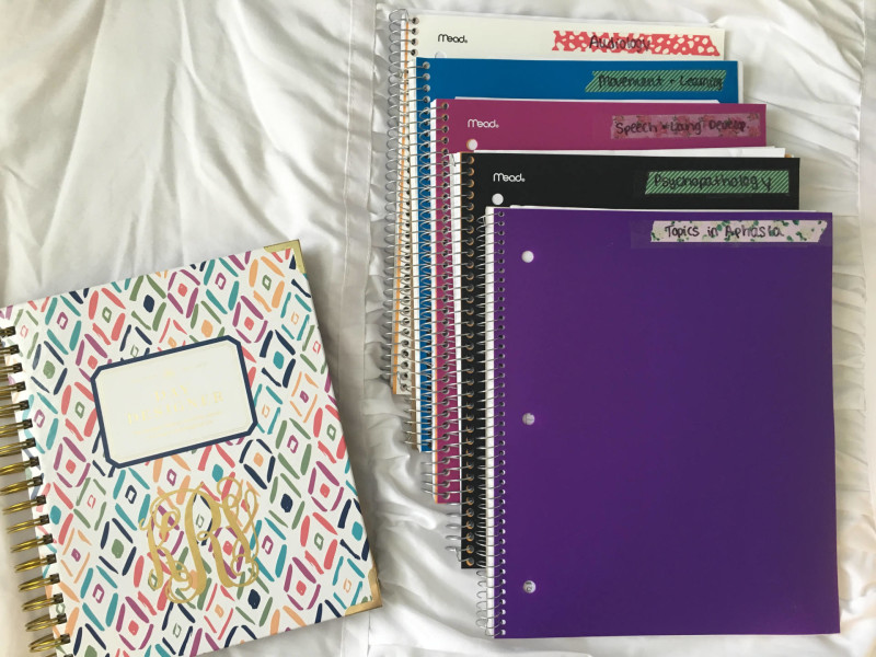college notebooks
