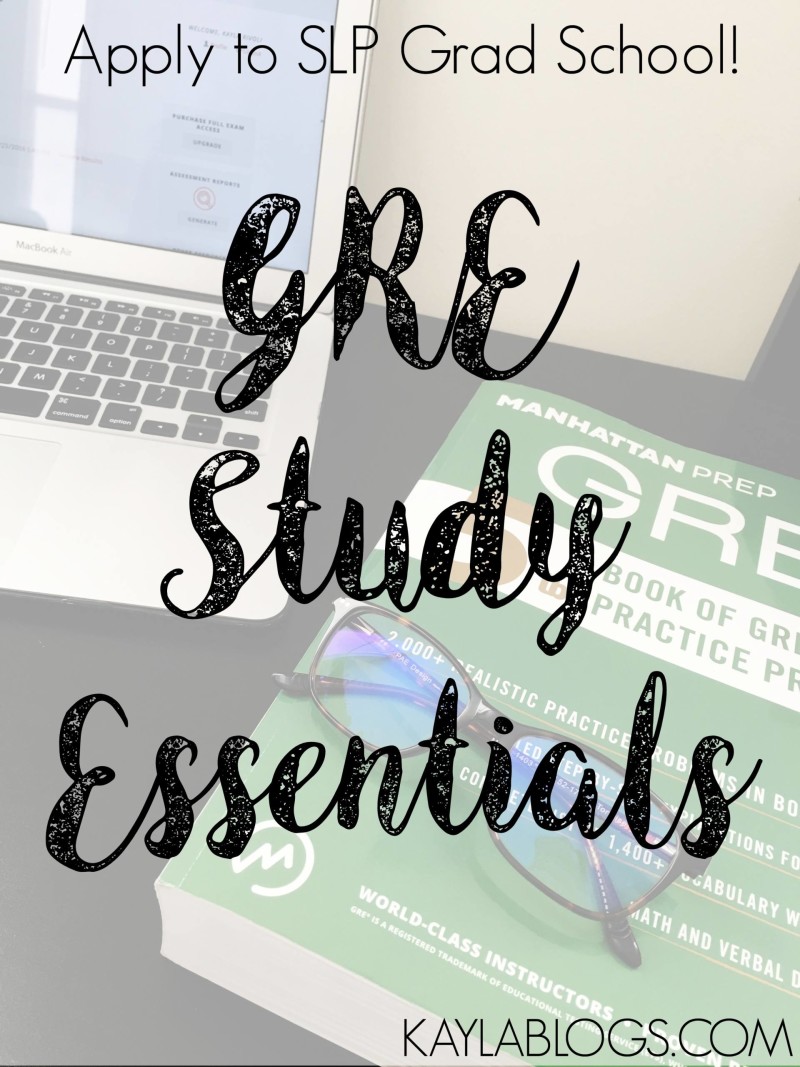 GRE study essentials