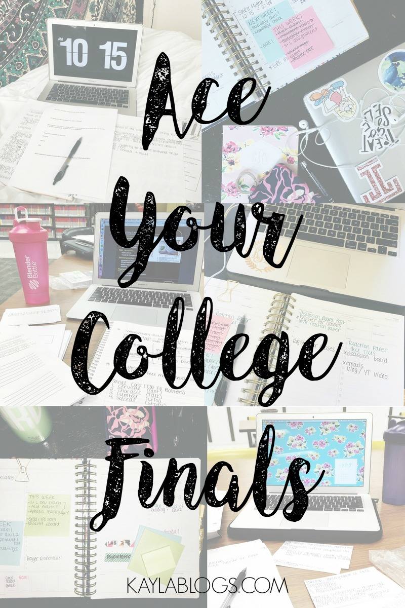 ace your finals roundup