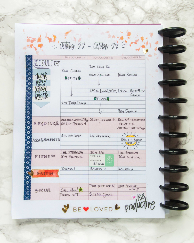 College Compass Student Planner