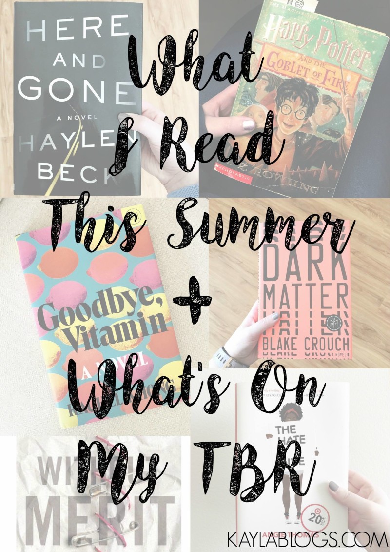 summer read and tbr