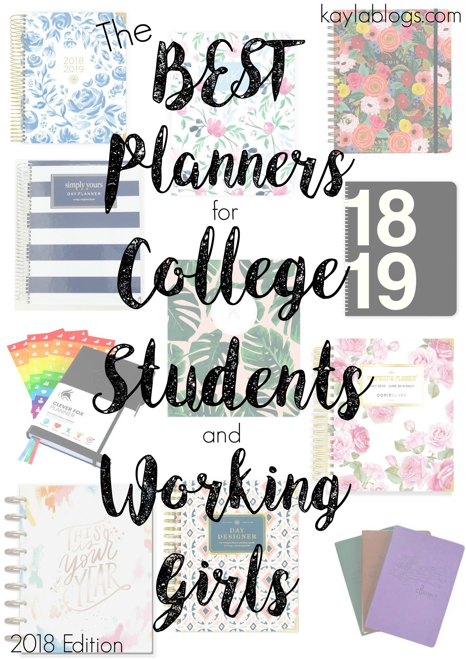 2018 planner post kayla blogs