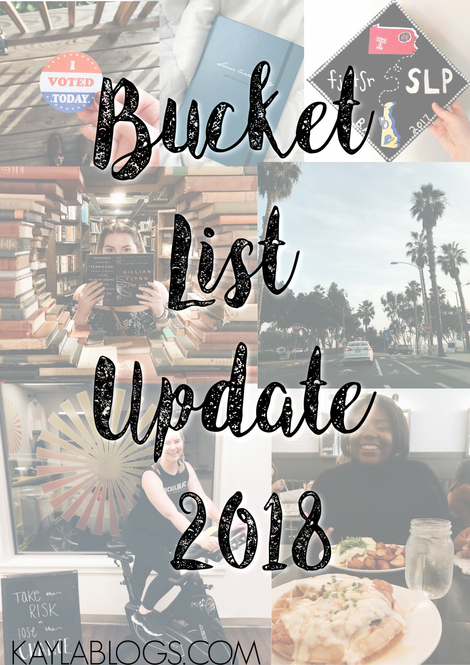 bucket list update 2018