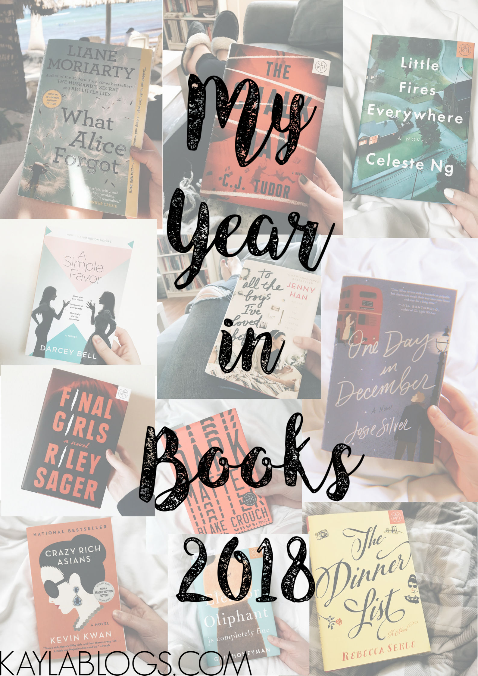 2018 year in books
