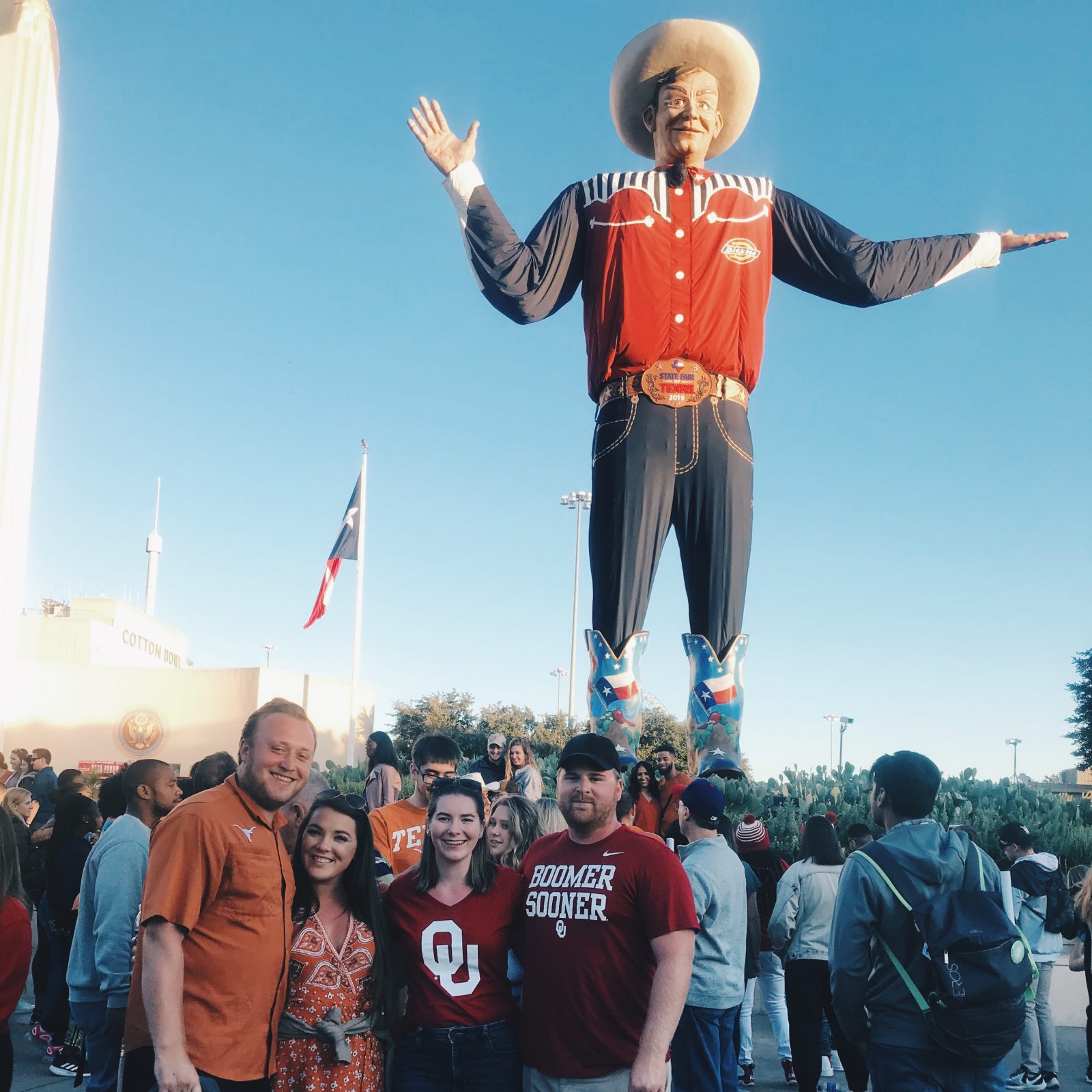 OU vs. texas texas state fair
