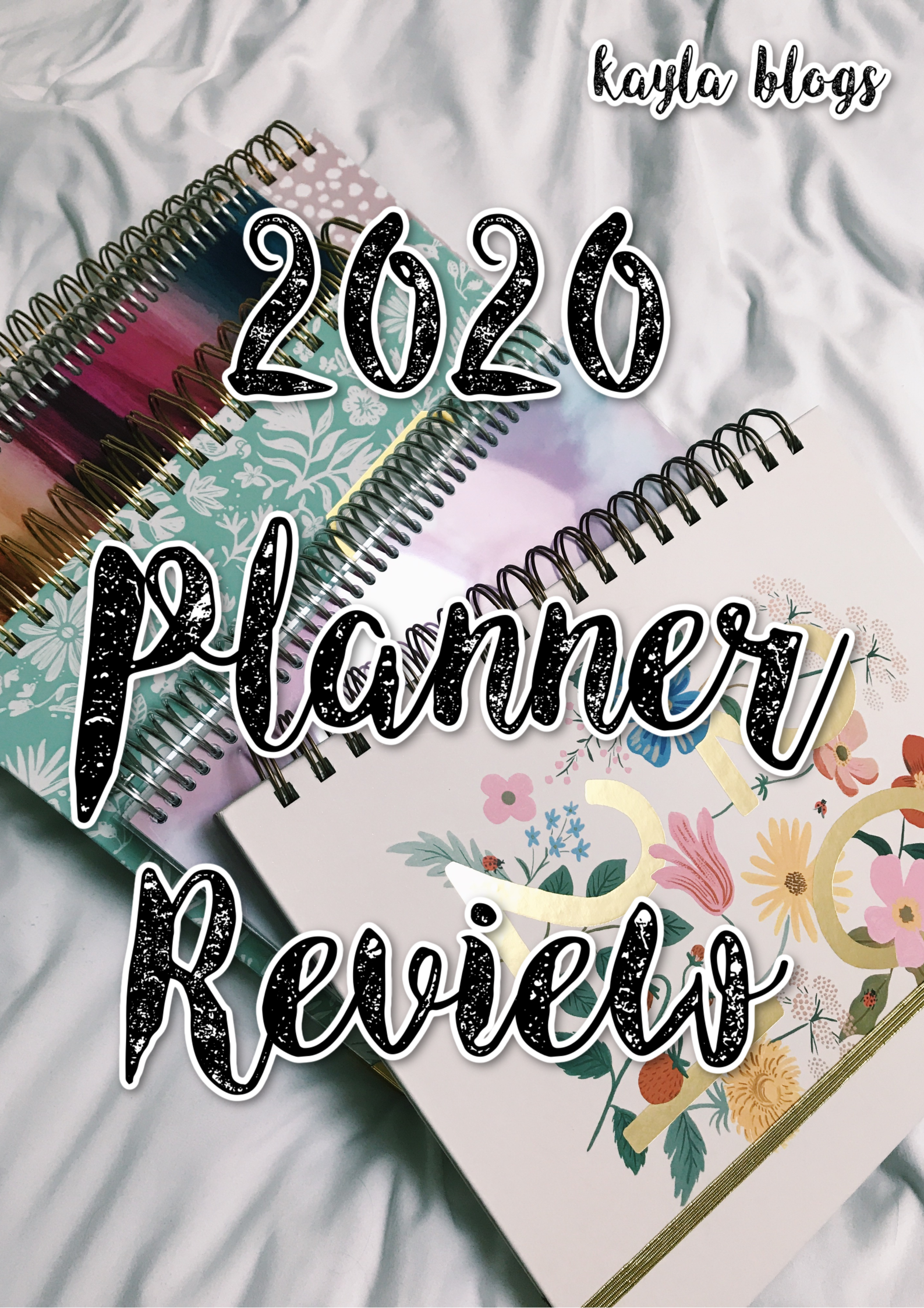kayla blogs 2020 planner review