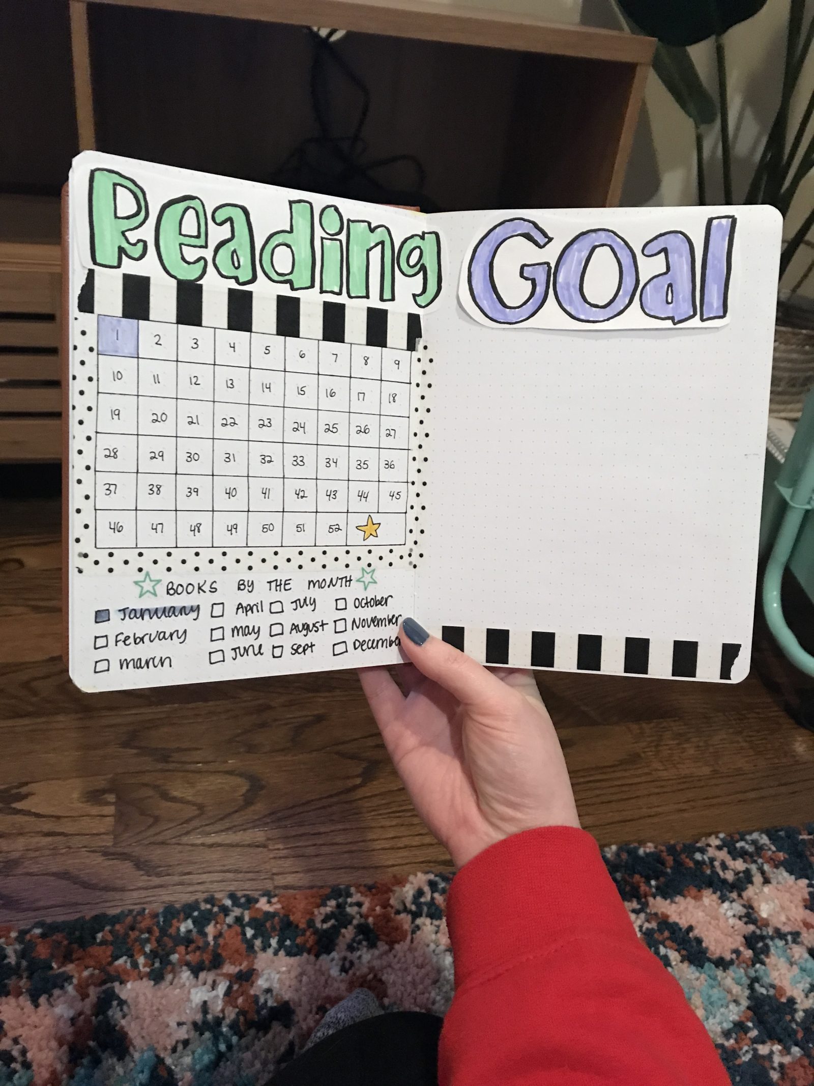 2021 reading goal journaling